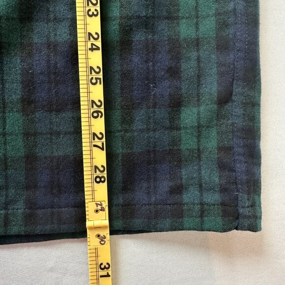 Pendleton Board Shirt Mens XL Green Blue Black Watch Tartan Wool Flannel Outdoor - Picture 10 of 13